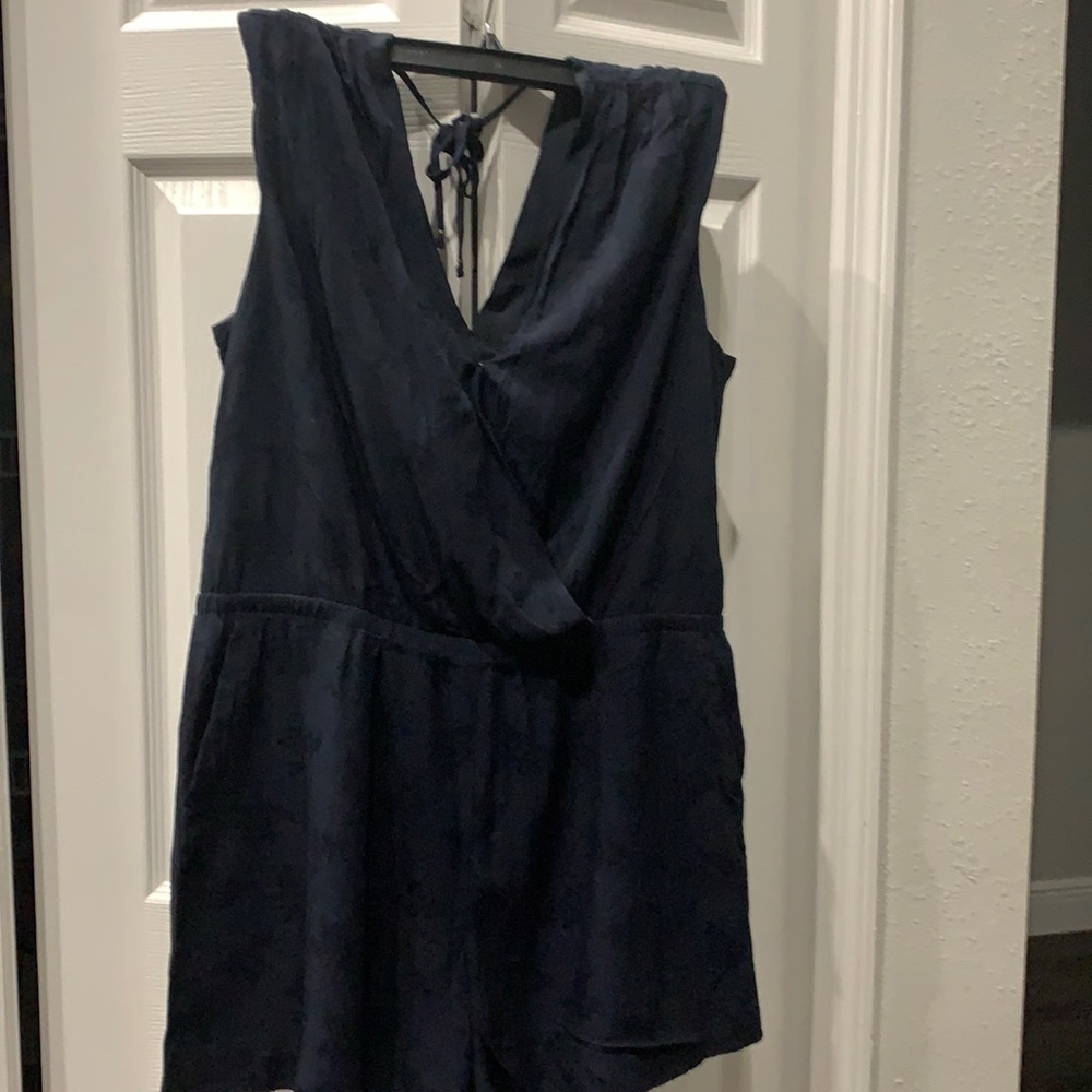 Ann Taylor Loft Floral Print Romper